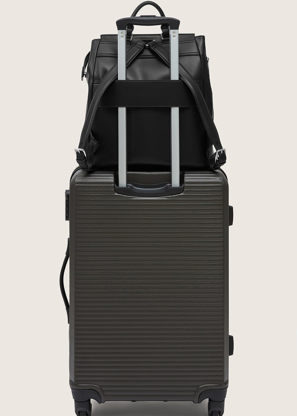 The Charli Backpack - Black Women's Vegan Leather Backpack | Somewhere