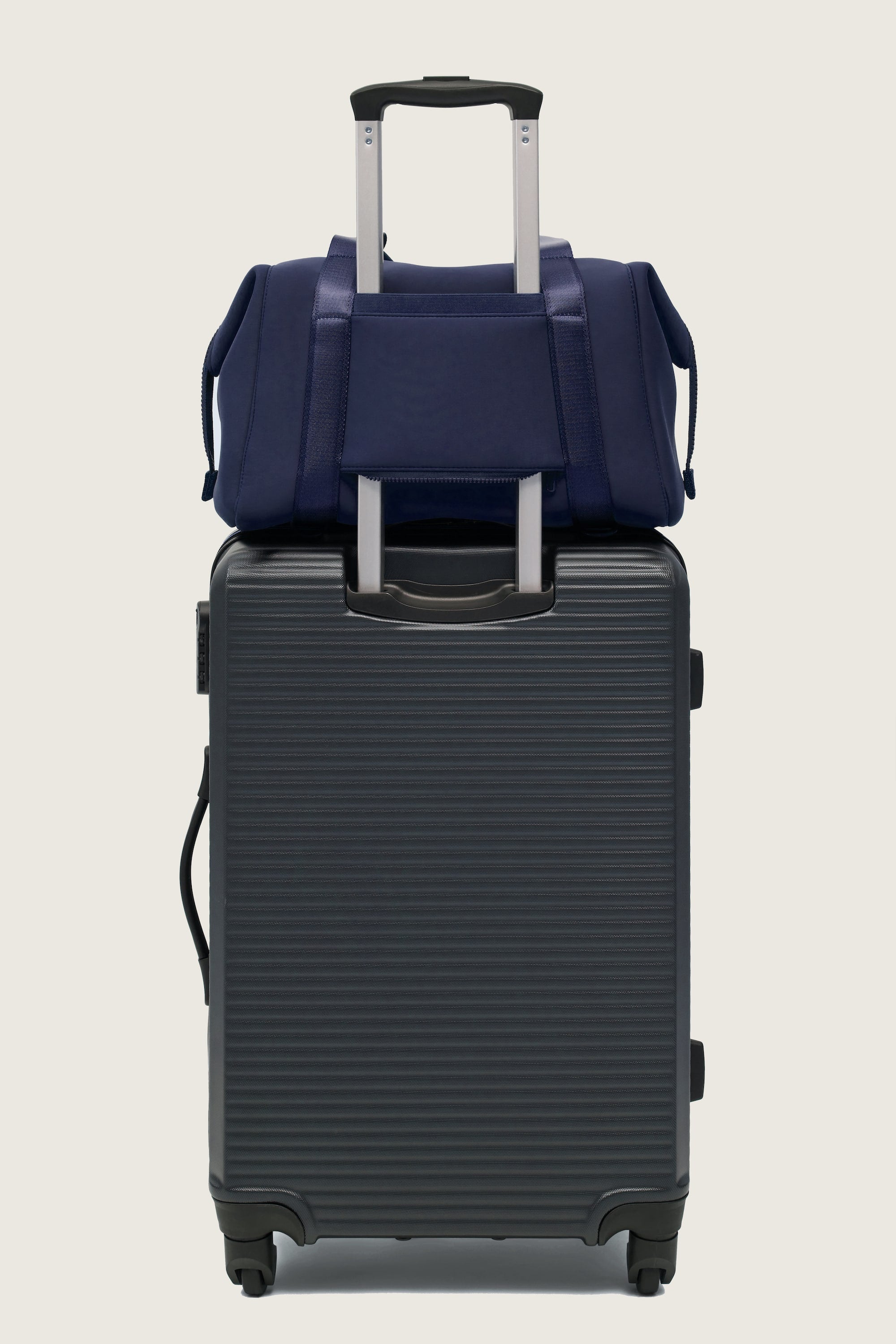 The Ace Holdall - Navy blue airline carry-on flight bag | Somewhere